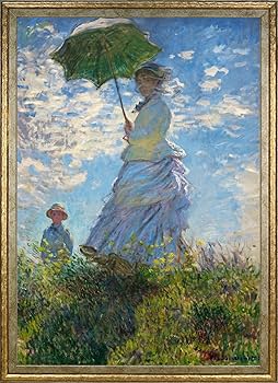 クロード・モネ、「Springtime」、厳選、希少大判画集・額装画、人気作品 クロード・モネ、「Springtime」、厳選、希少大判画集・額装画