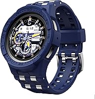 Vista 12 de T-ENGINE Funda Compatible con Correa de Banda para Samsung Galaxy Watch 5 Pro con Estuche para Galaxy 5 Pro 45mm 2022 Hombre