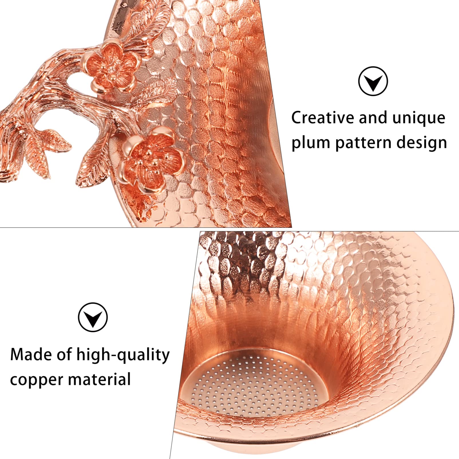 VOSAREA 3pièces Infuseur à Thé Filtre Thé Blossom Réutilisable Et Élégant Pour Infusion