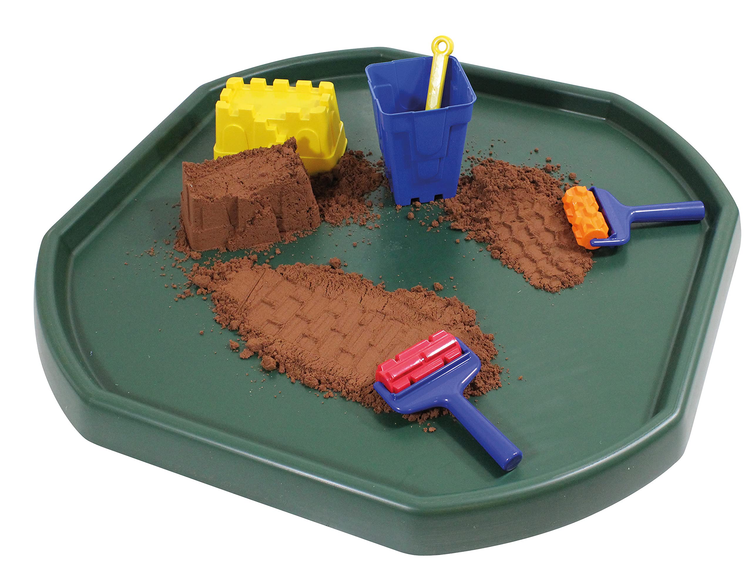 KUB Plateau Tuff Original Noir – Support Réglable 3 Hauteurs, Fabriqué Au Royaume-Uni, Idéal Bac à Sable, Peinture, Bulles & Jeux Sensoriels Enfants