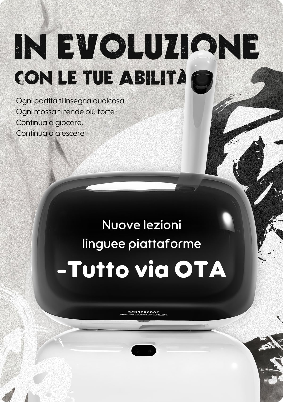 Sense Robot Go Professional – Scacchiera Go Intelligente con Braccio Robotico