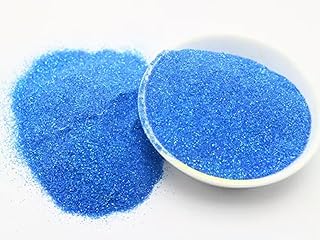 50 Gramos de Polvo Brillante para decoración de uñas, Color Azul para Elegir