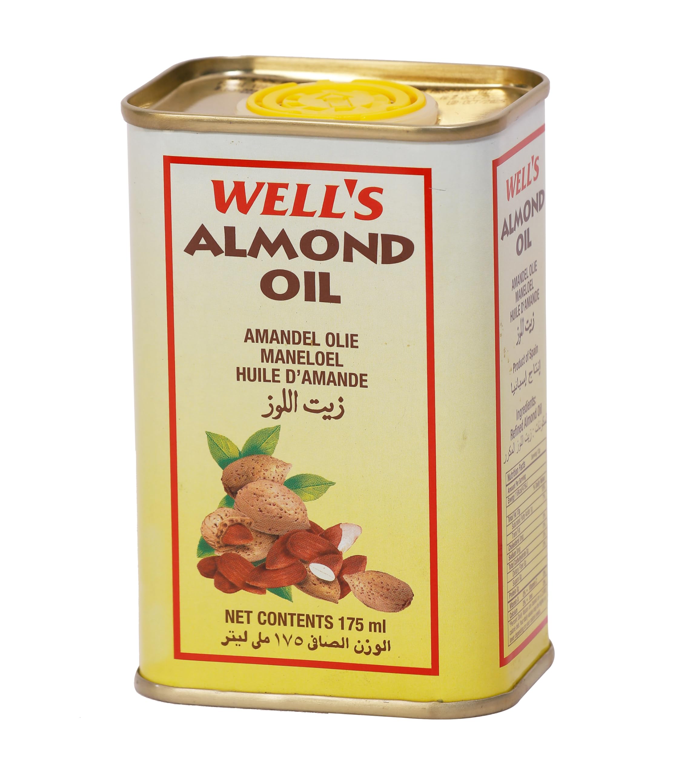 Well's Almond Oil,175ml