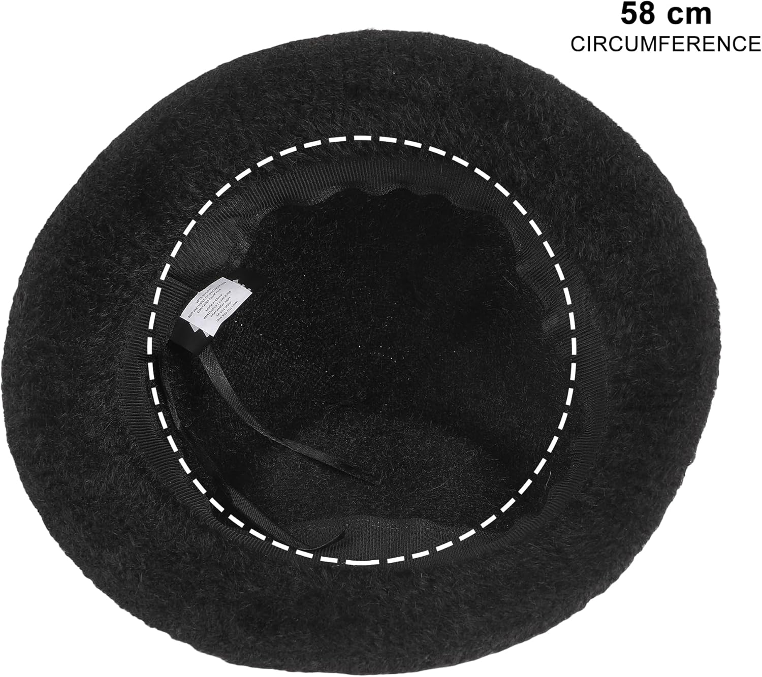 Mickey Mouse Fuzzy Knit with Foam Filled Ears On Bell Shape Bucket Hat - Image 4