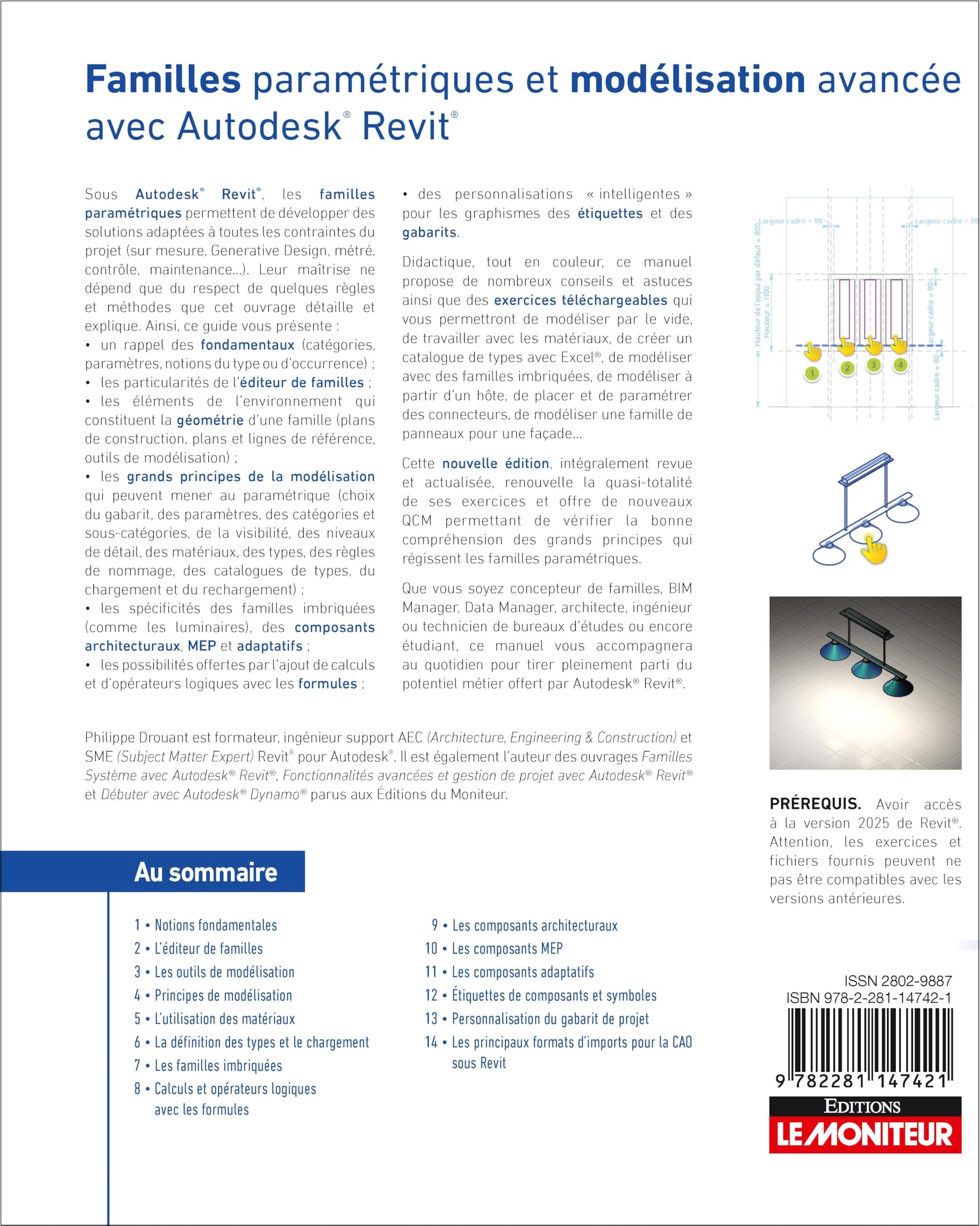 Familles paramétriques et modélisation avancée avec Autodesk® Revit®