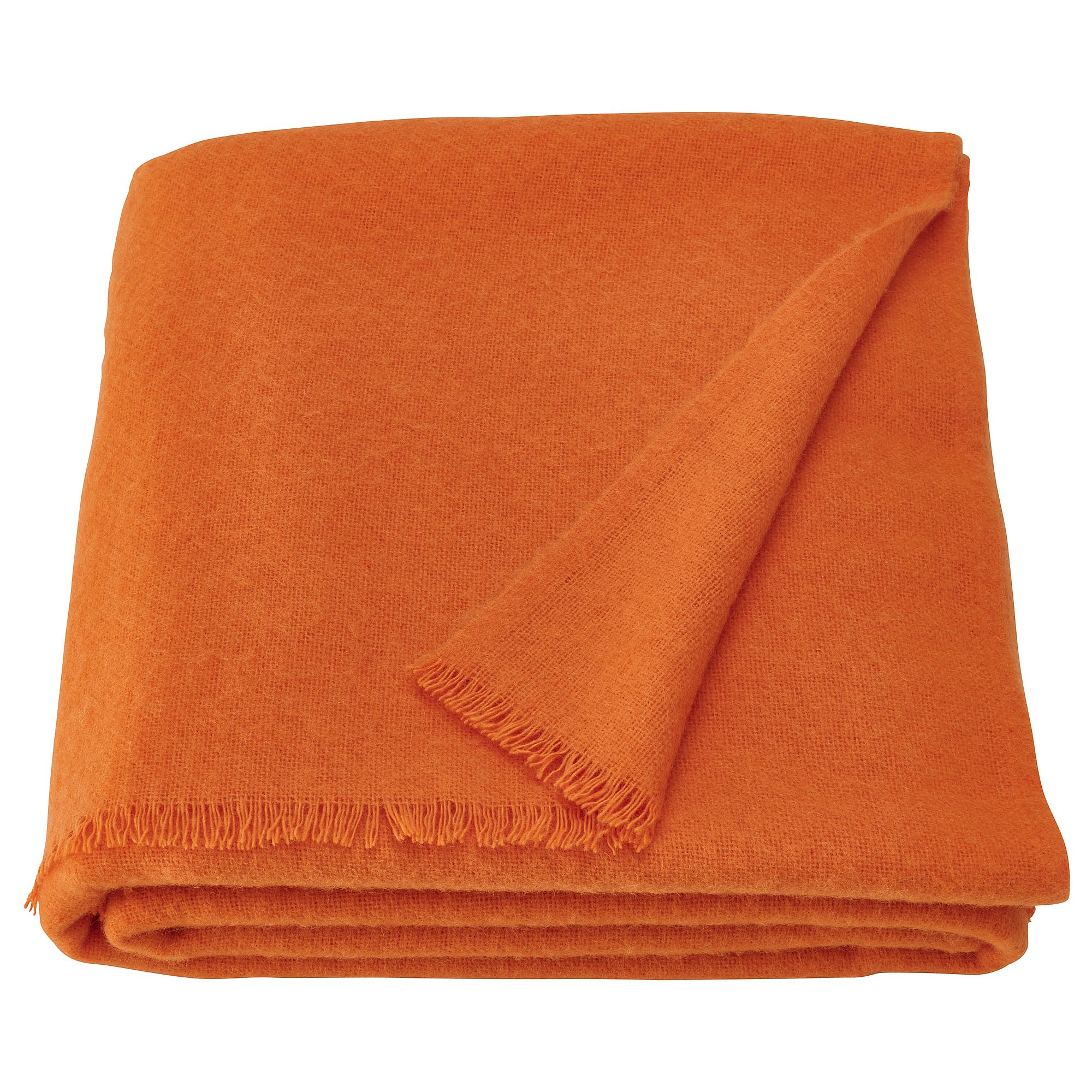 Couvre-lit orange vif 150x200 cm Stockholm 2025 pour illuminer la chambre