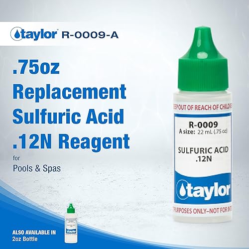 Miniatura 2 de Taylor Technologies Inc r-0009-a ácido sulfúrico ácido 12N 34oz