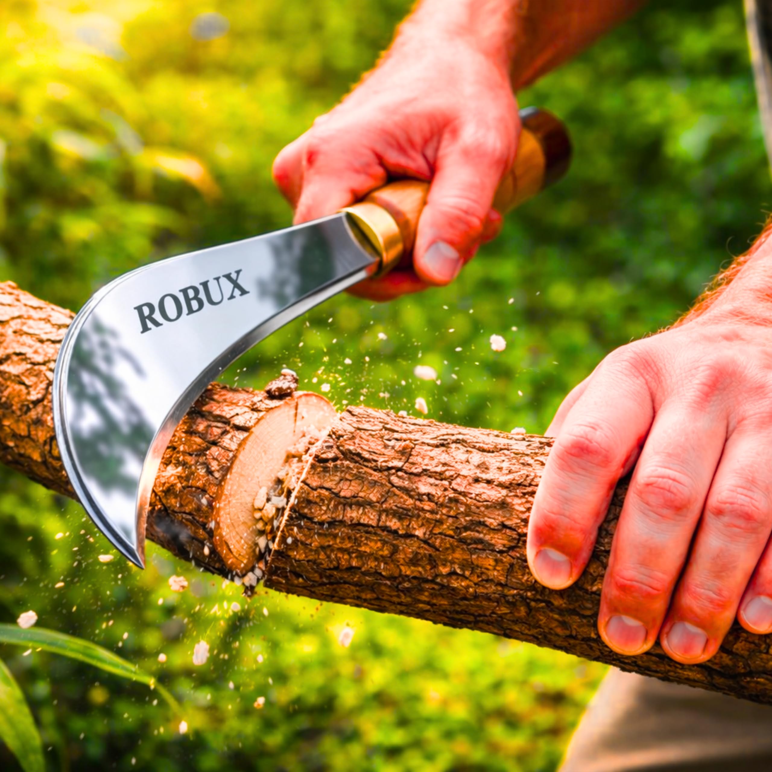 ROBUX Billhook Knife - Handmade Coconut Cutter -5