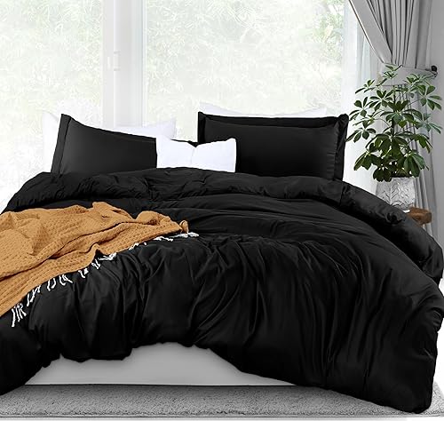 Miniatura 21 de Utopia Bedding - Funda de edredón de tamaño completo - Juego de 3 piezas con cierre de cremallera - 1 funda de edredón de 80x90 pulgadas y 2 fundas