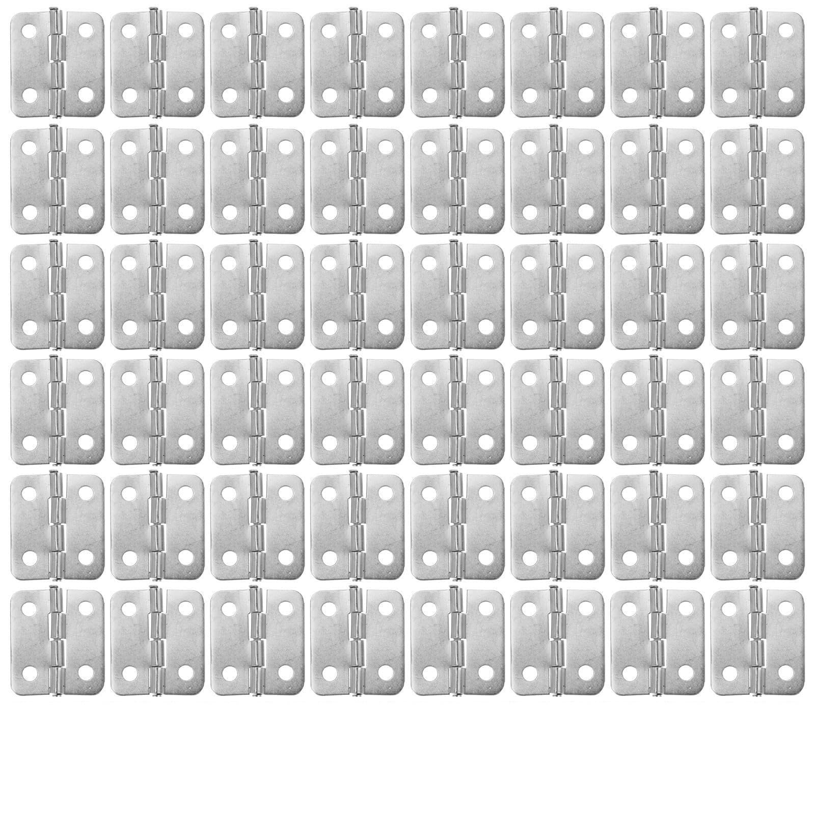 Brass Pivot Drawer Hinge 500PCS Silver Steel Butt Hinges