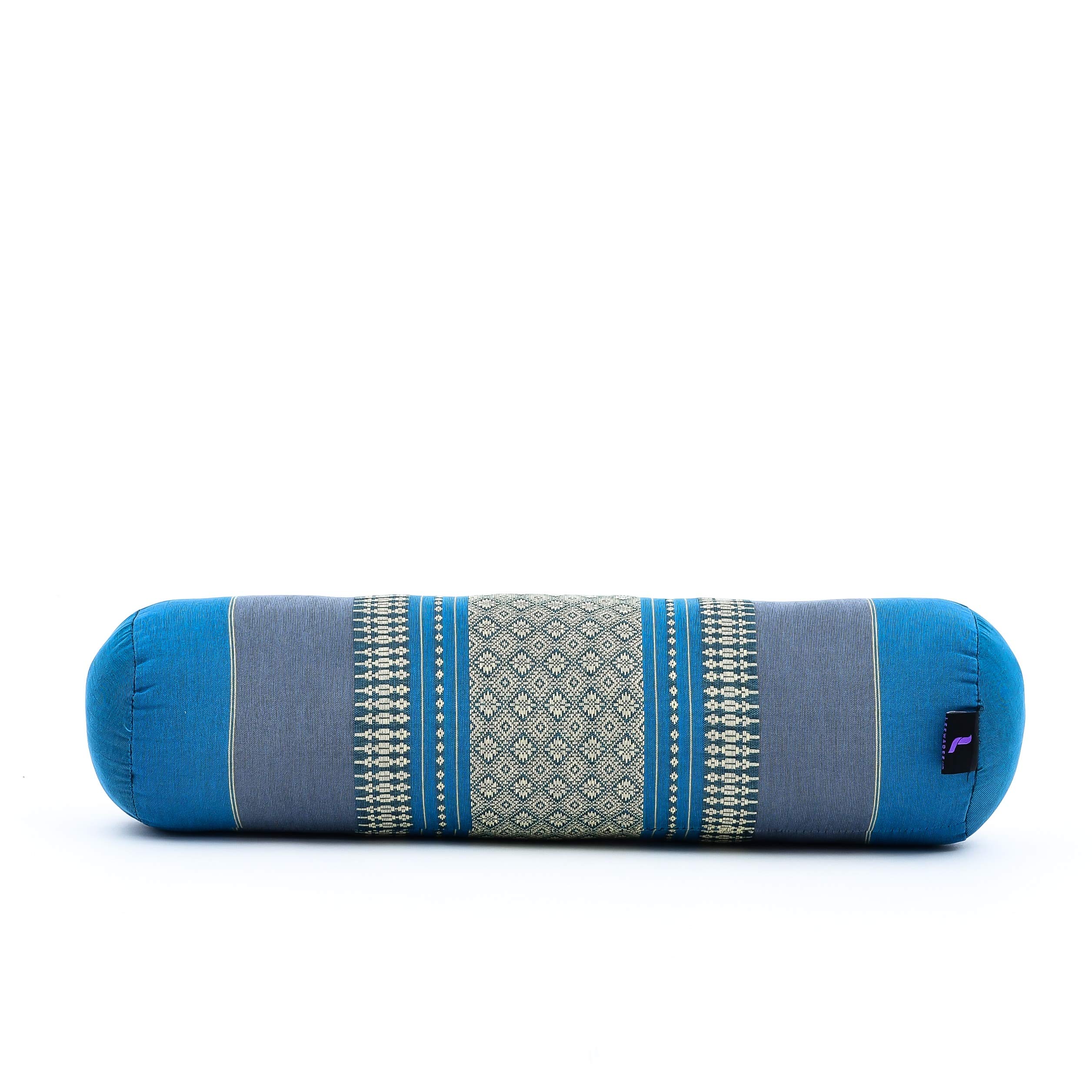 Leewadee Yoga Bolster - Kompakte Kapok Rolle für Yoga, Meditation & Massage