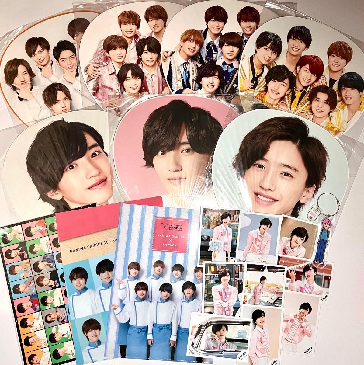 Amazon.co.jp: なにわ男子 道枝駿佑 グッズセット うちわ アクキー  