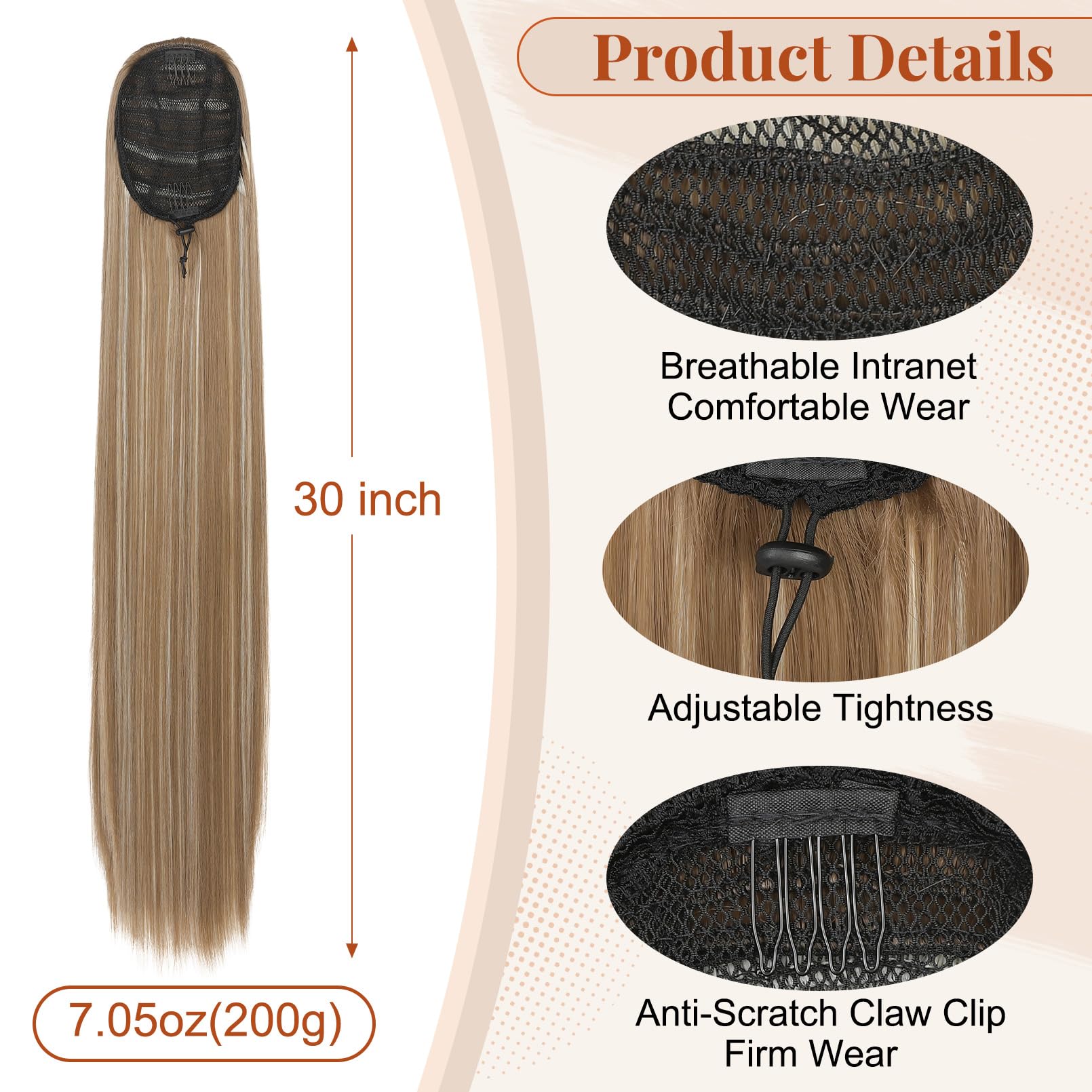 FLUFYMOOZ ponytail extension - Image 3