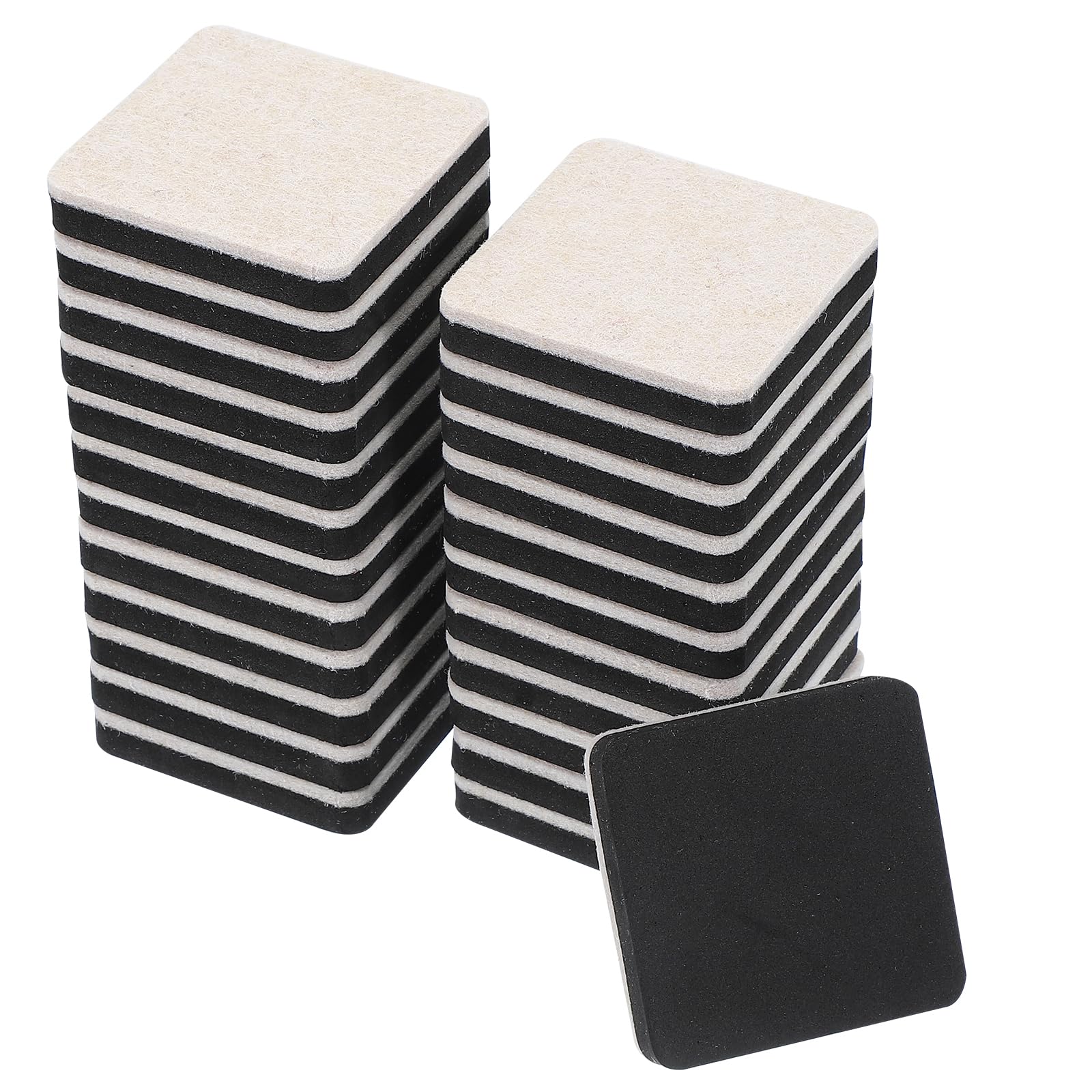 PATIKIL 2.5 Inch Felt Furniture Sliders