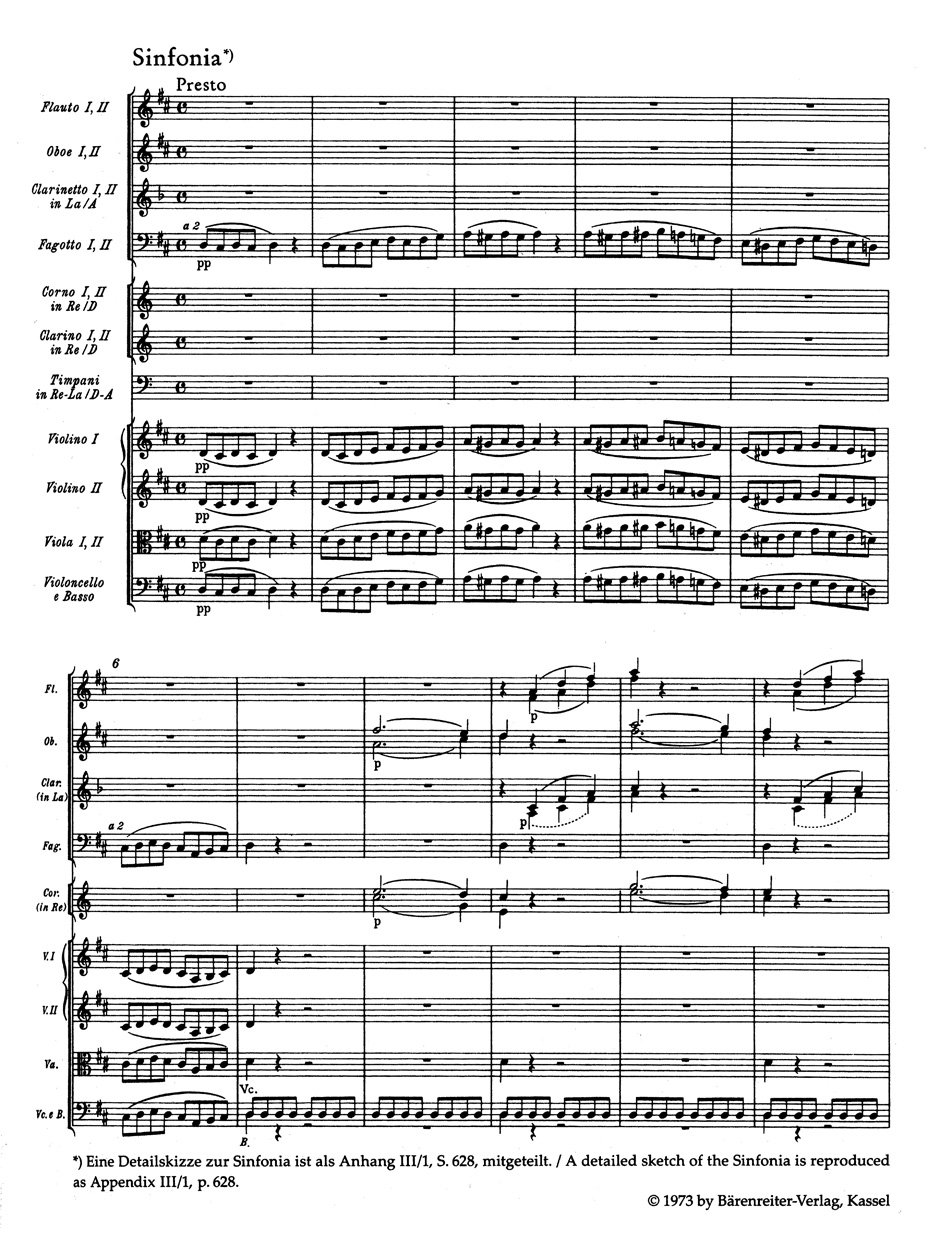 Die sieben großen Opern KV 366, 384, 492, 527, 588, 620, 621. Studienpartitur, Urtextausgabe, Sammelband. BÄRENREITER URTEXT