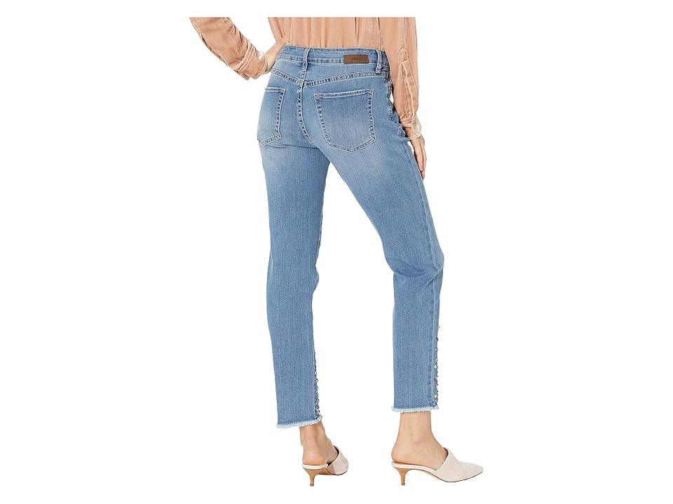 

Jag Jeans Carter Girlfriend Jeans w/ Gems (Mineral Wash) Women's Jeans, Blue