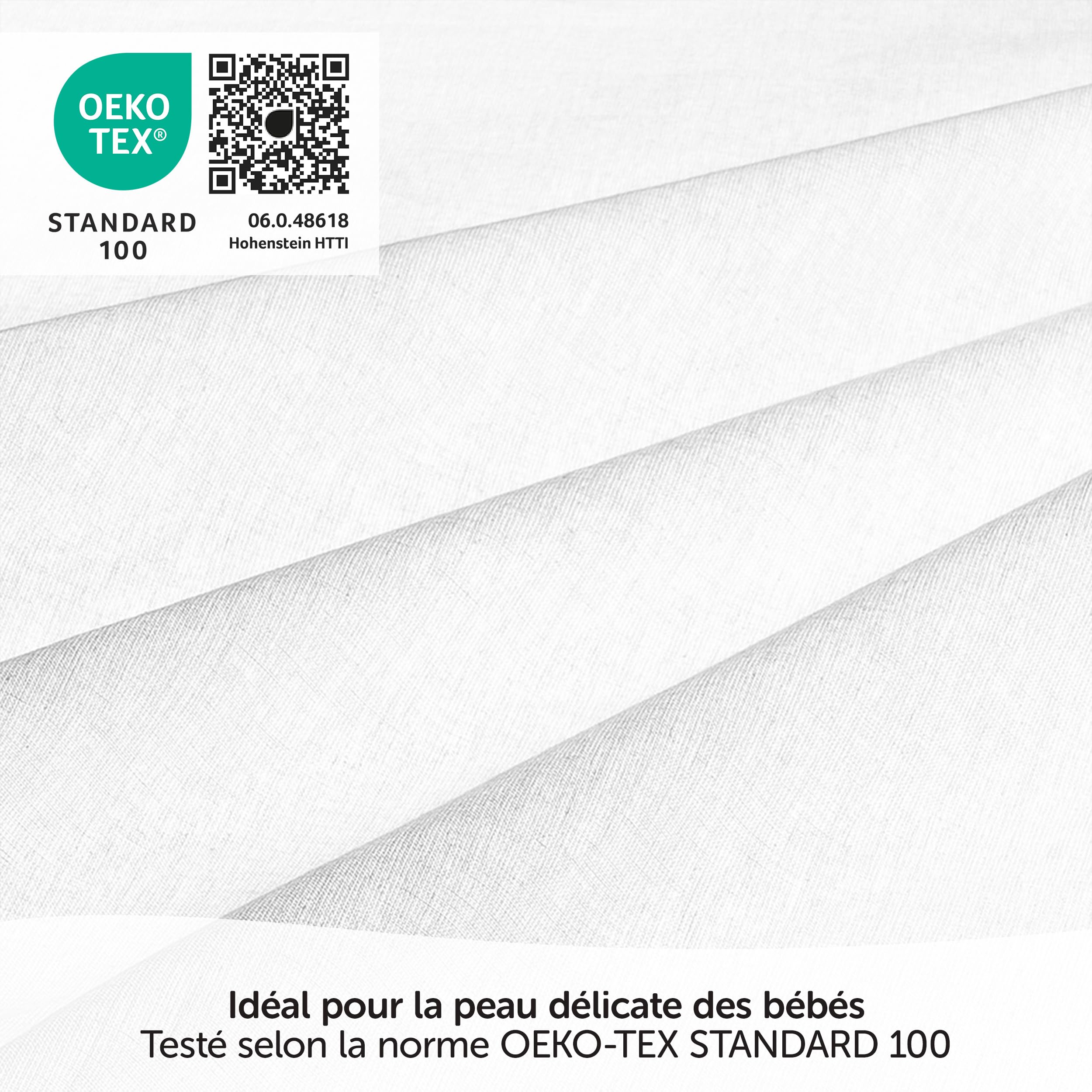 Couette Bébé 4 Saisons Set Literie Enfant Sleepling - Couette 4 Saisons 100x135cm Oreiller 40x60cm - Microfibre Ökotex Lavable 60°C