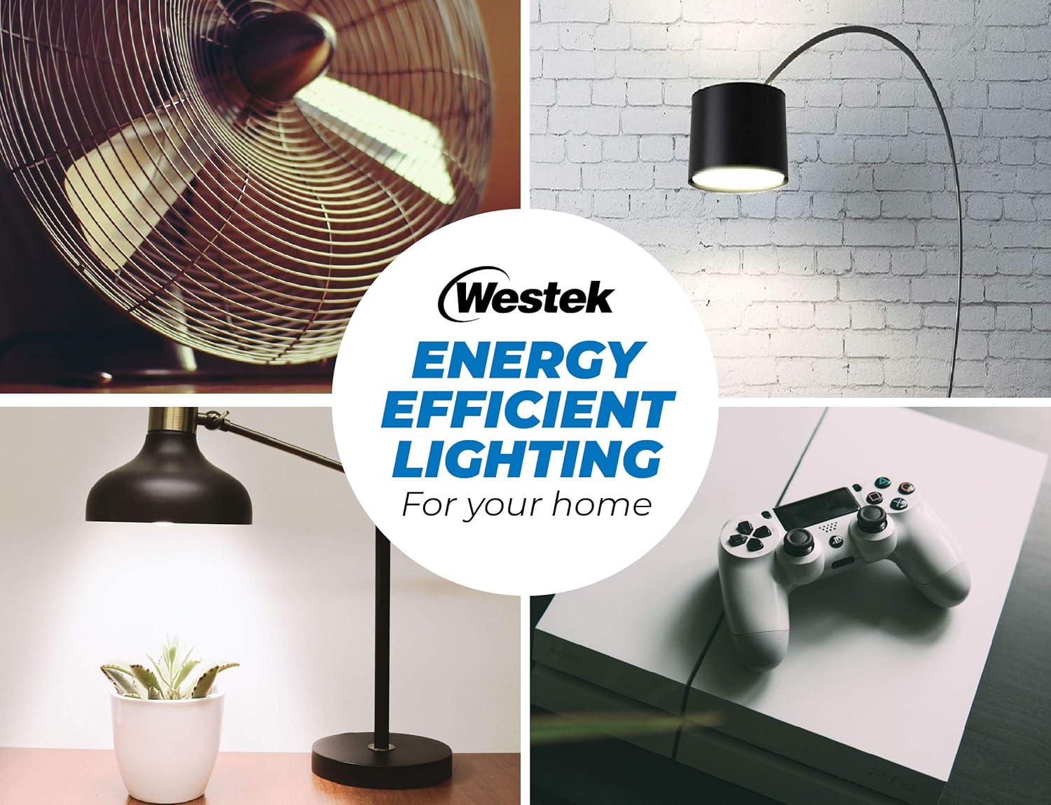 Image showing the dimensions of the Westek wireless receiver (2.75 in. height, 2.25 in. width, 1.5 in. depth) and the remote fob (4.5 in. length, 1.25 in. width, 2.5 in. depth including keychain).