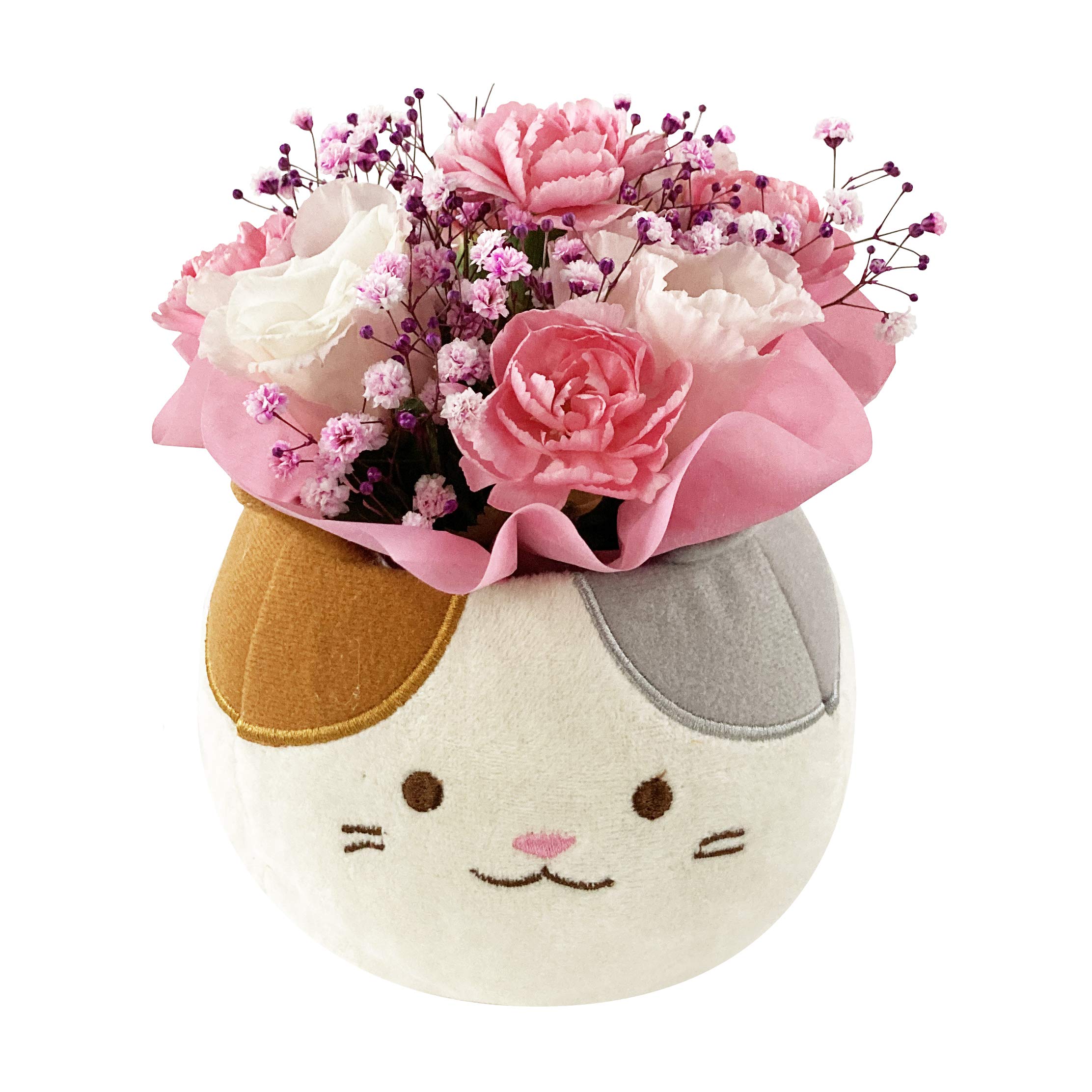 じゃれねこ『生花×ピンクローズ』1ペアのみ☆