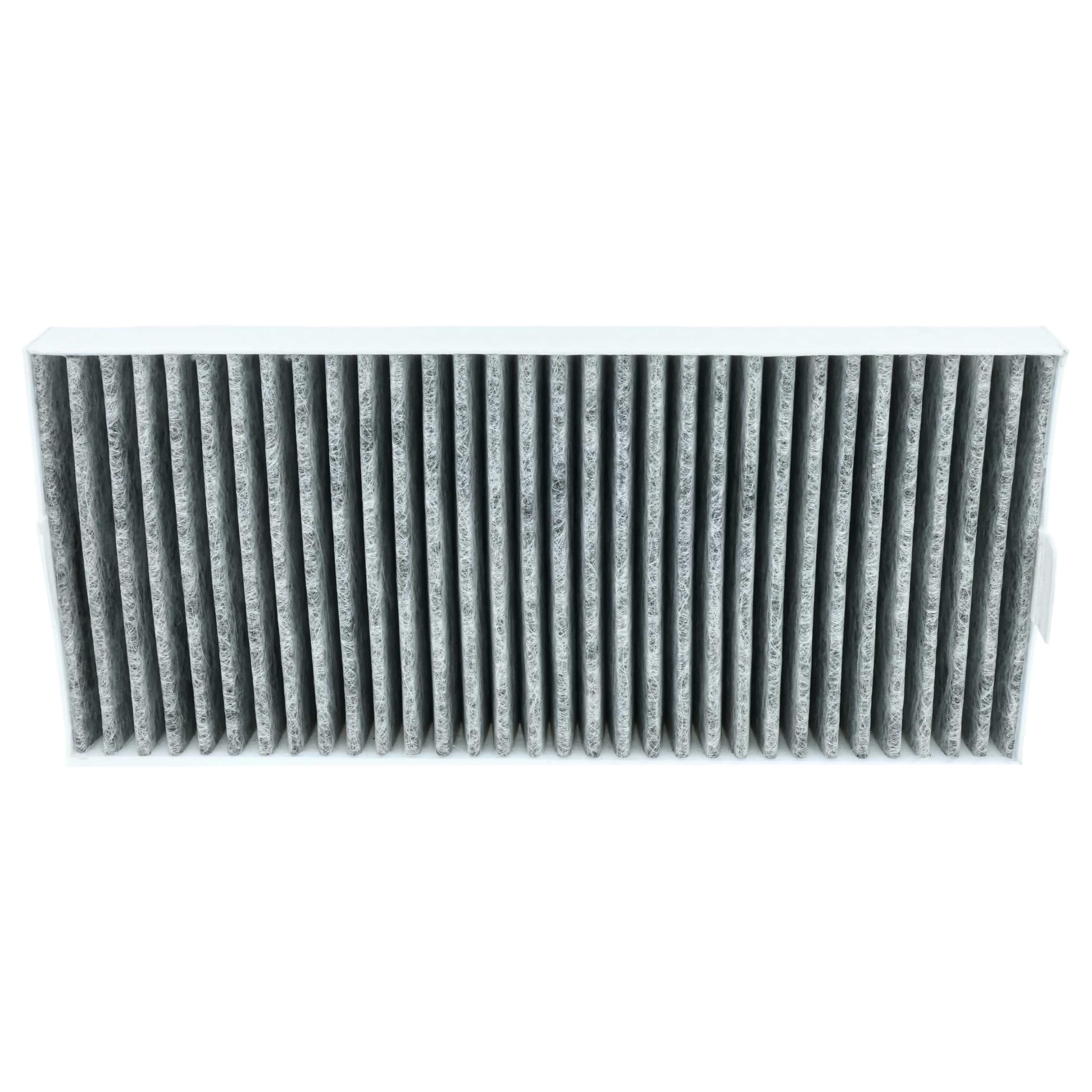 vhbw 4x Filtro a carboni attivi sostituisce Miele DKF 35-S, 12187430 per aspiratori per piano cottura