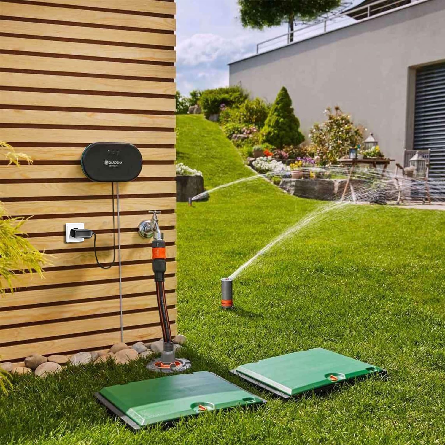 TAIFU 5V 3A d'alimentation Chargeur pour Gardena Smart Gateway 19000, 19005-20, 19005-00.600.00, Replaces 19000-00.600.37 Gardena Connection Device Adapter Charging pour Gardena Smart Système