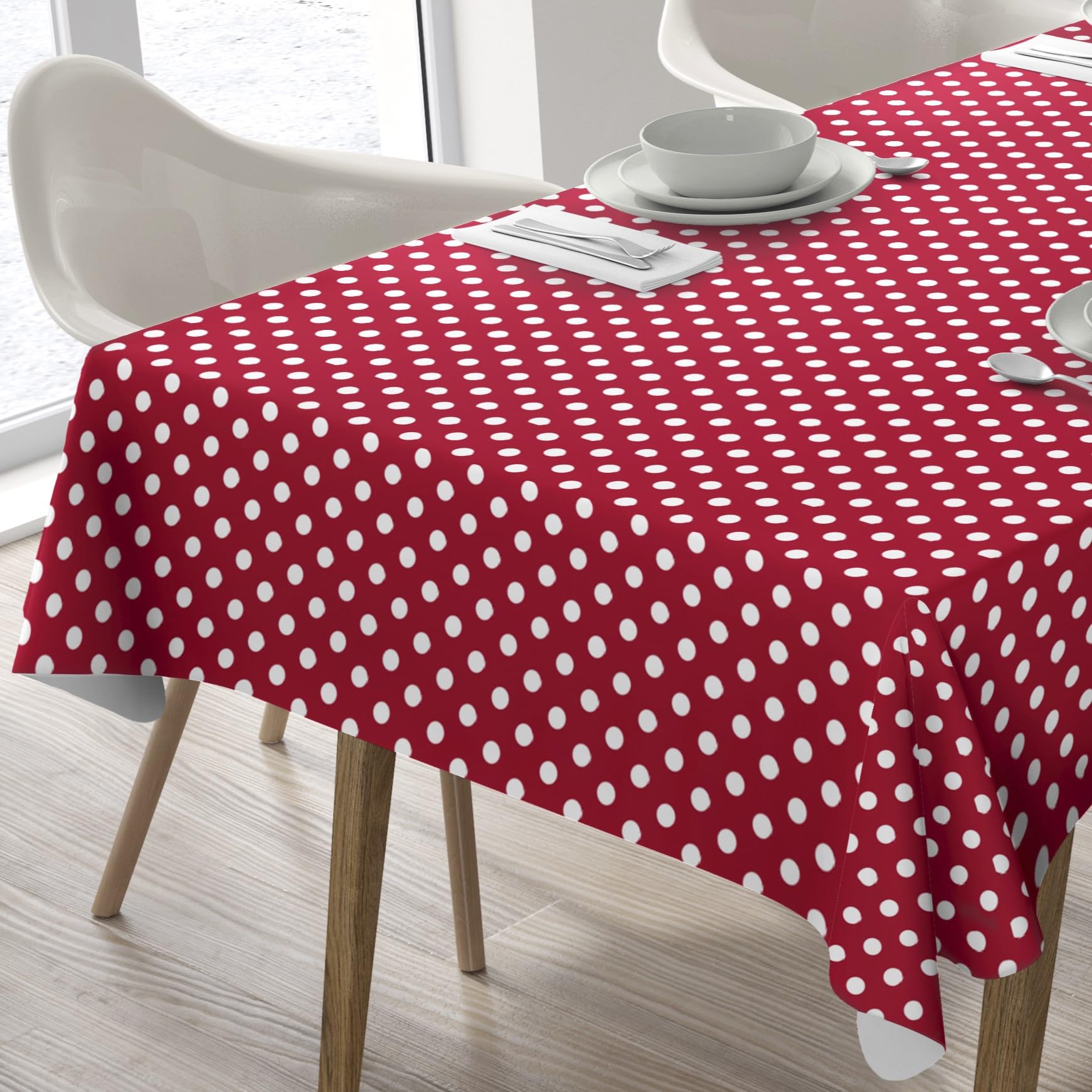 Mantel Hule Ter Rojo 140cm Donegal Collections