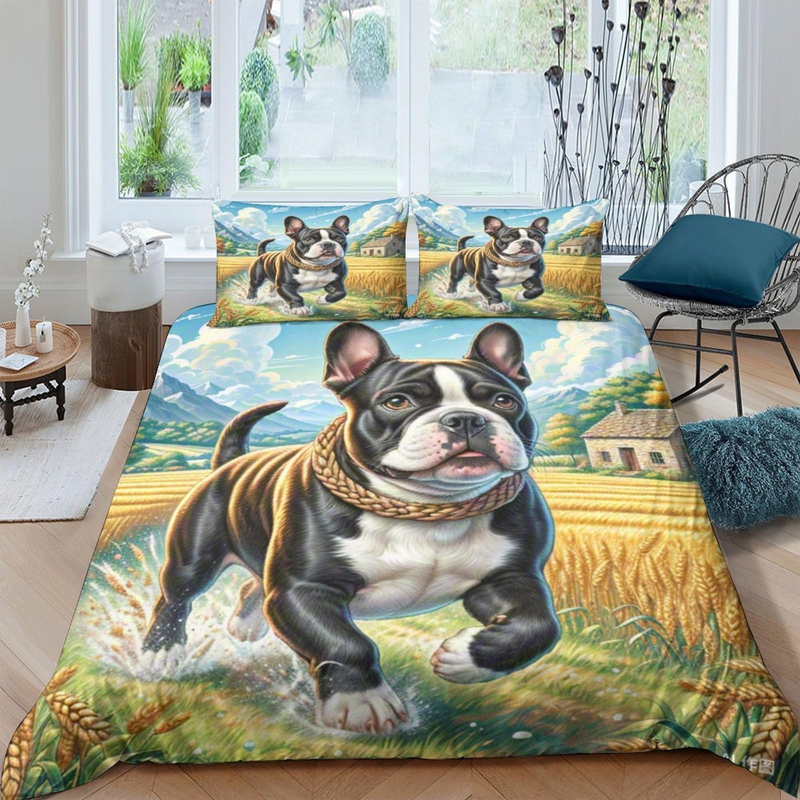 Parure de lit King 220x240cm housse de couette imprimée 3D microfibre enfants ado