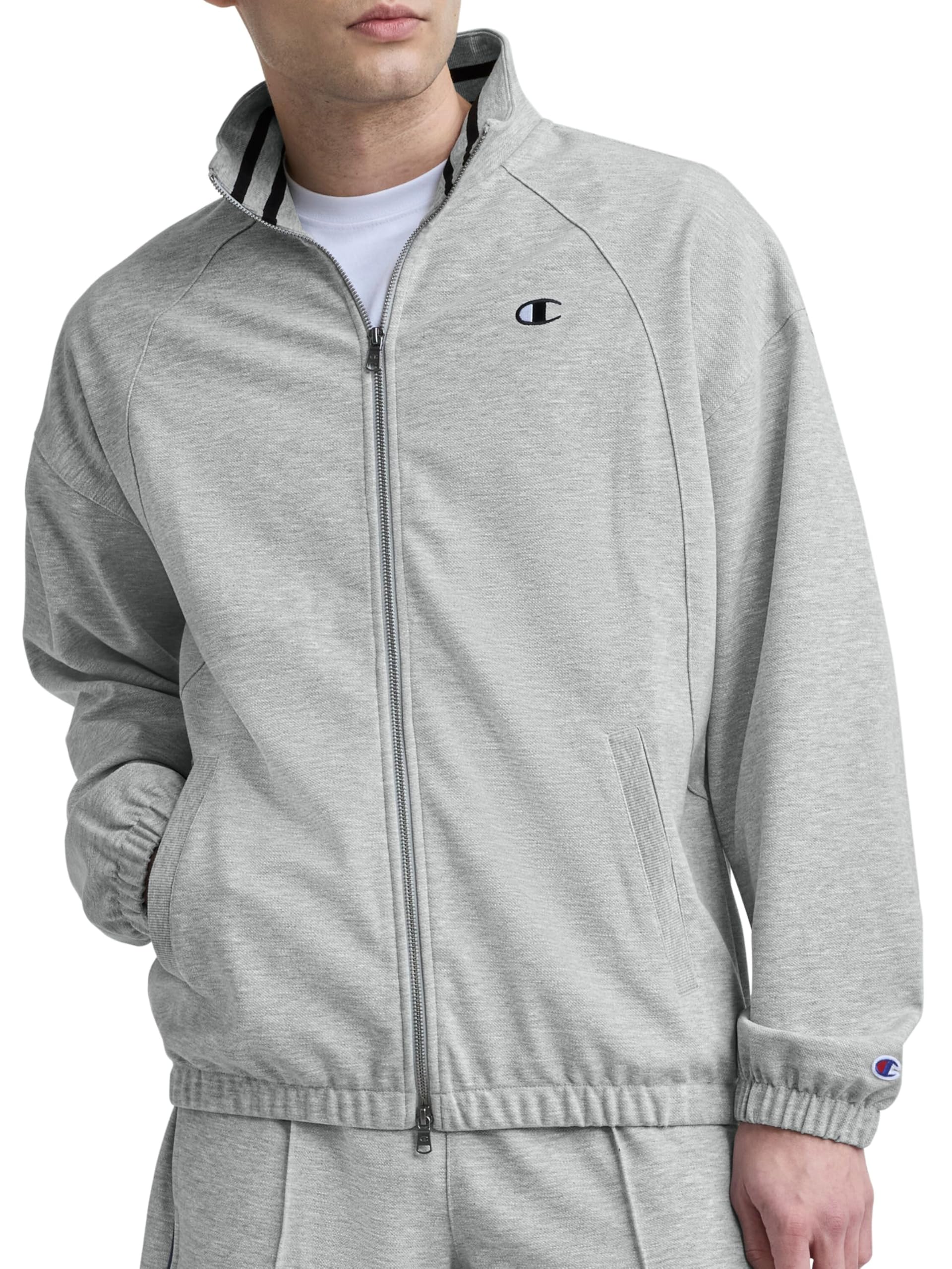 Amazon.com: Champion Men's Gameday Full-Zip Mock Neck Track Jacket
