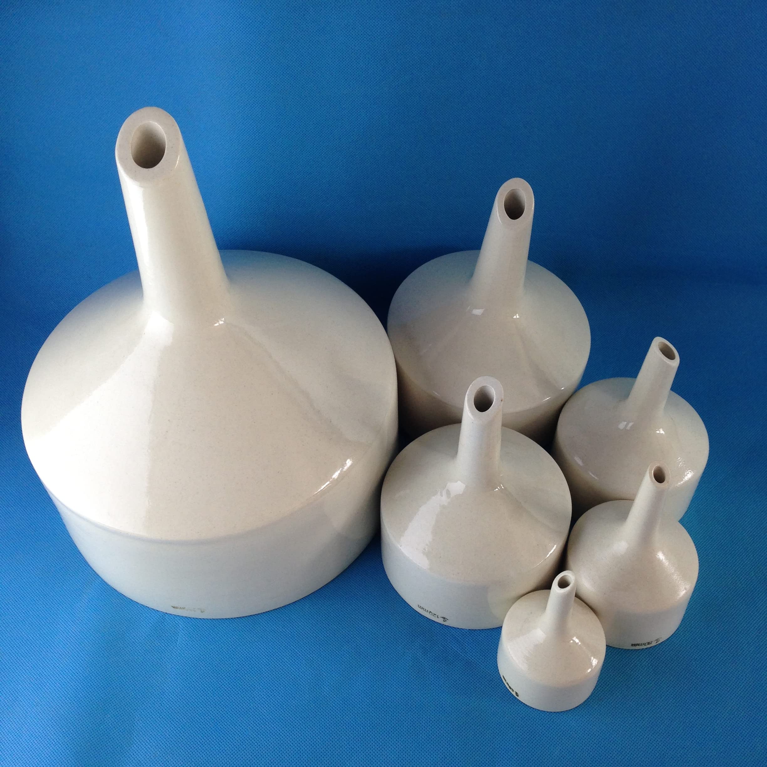 DONLAB AJ-0250 Funnel 250mm O.D. Ceramic Material Buchner Funnels Ceramic Filtration Apparatus