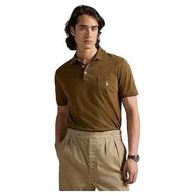 Polo Ralph Lauren Classic Fit Jersey Pocket Polo Shirt Men