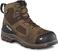 Vista 6 de Irish Setter, Kasota - Botas de trabajo para hombre, 6 pulgadas, impermeables, no metálicas, punta de seguridad
