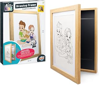 BUKI FK013 - Marco para dibujos infantiles A4 - Marco con almacenamiento