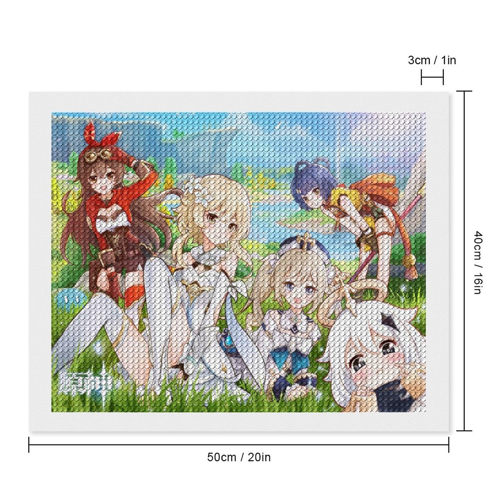 Amazon.co.jp: 原神 ダイヤモンドアート ダイヤモンドアート キット
