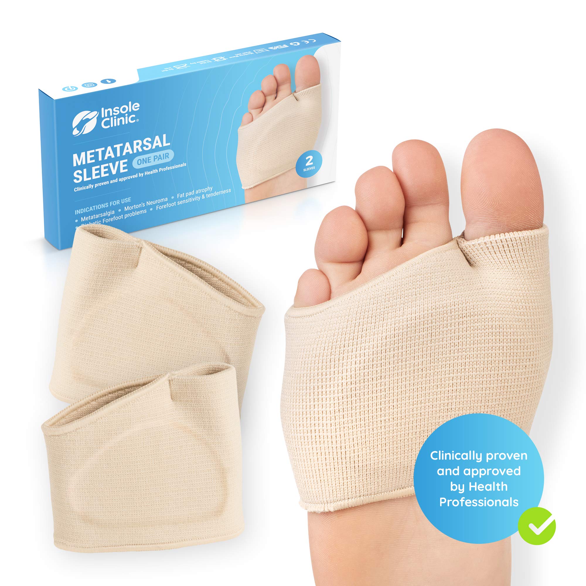 Metatarsal Pads by Insole Clinic® Metatarsalgia Mortons Neuroma