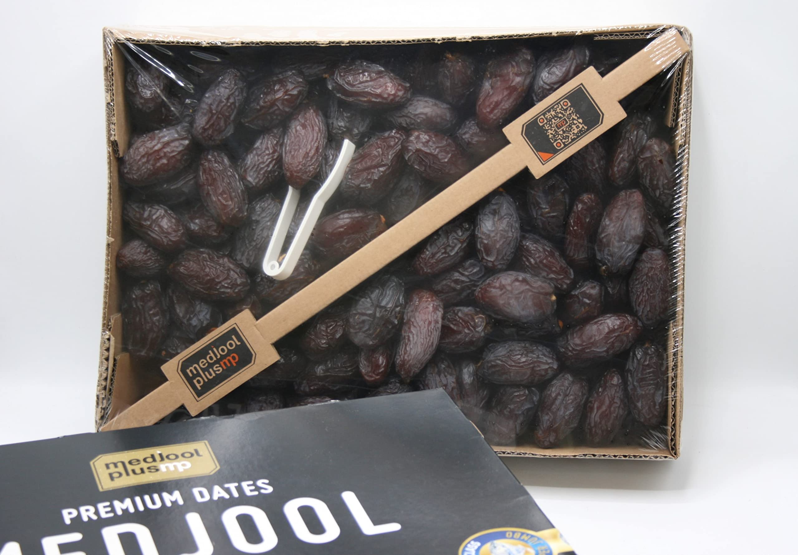 Mercado del Paraíso ➤ Dátiles Medjool Premium Super Jumbo 5kg ➤ Dátiles con hueso, naturales, dulces. De gran tamaño