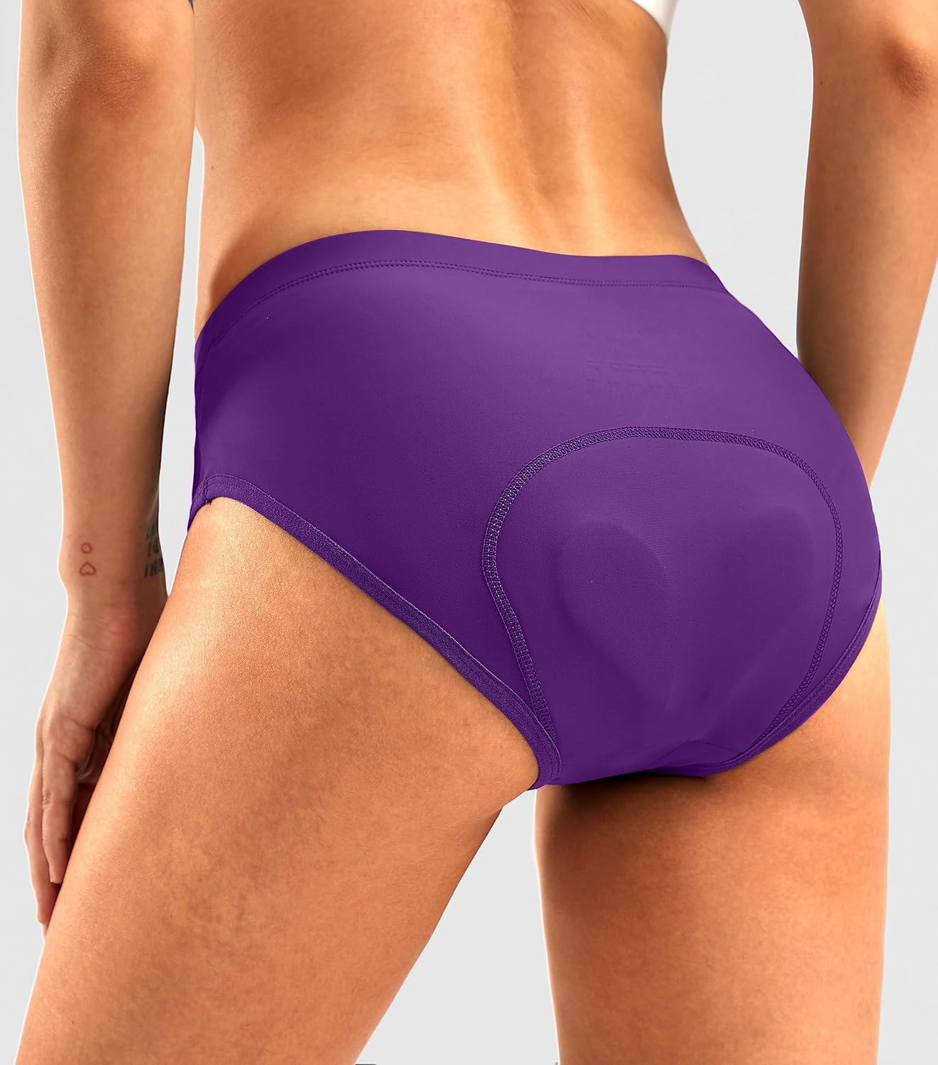 Bikewa Women's 4D Padded Bike Underwear Cycling Bicycle Shorts Biking Riding Briefs Biker Cycle Undershorts for Women - Image 2