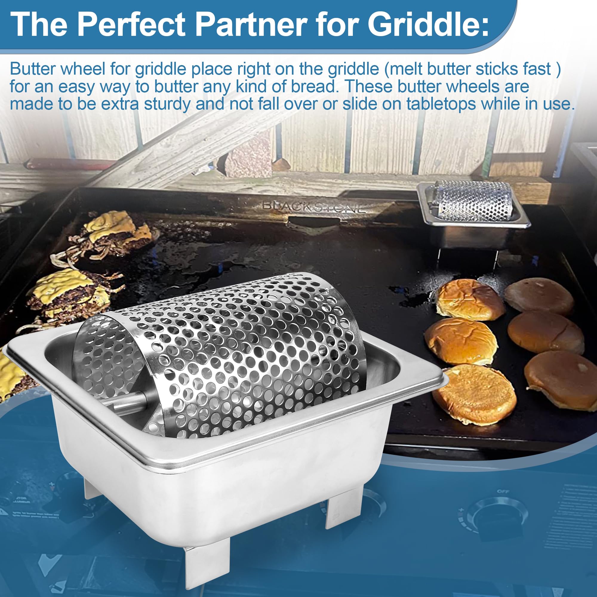 Butter Wheel For Spreads Butter Evenly To Bread