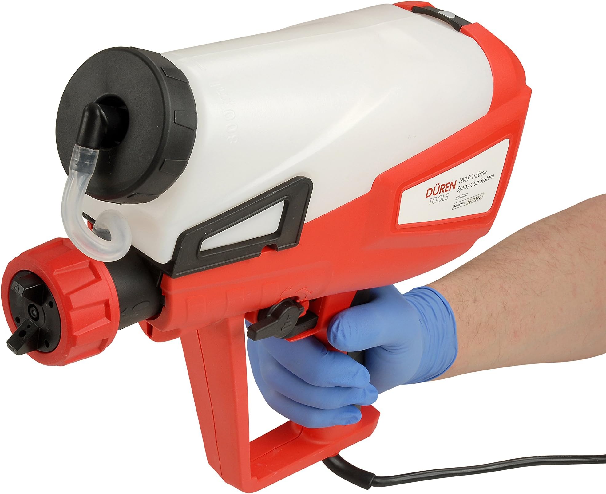 DUREN 321260 Gravity Feed Electric Turbine Spray Gun