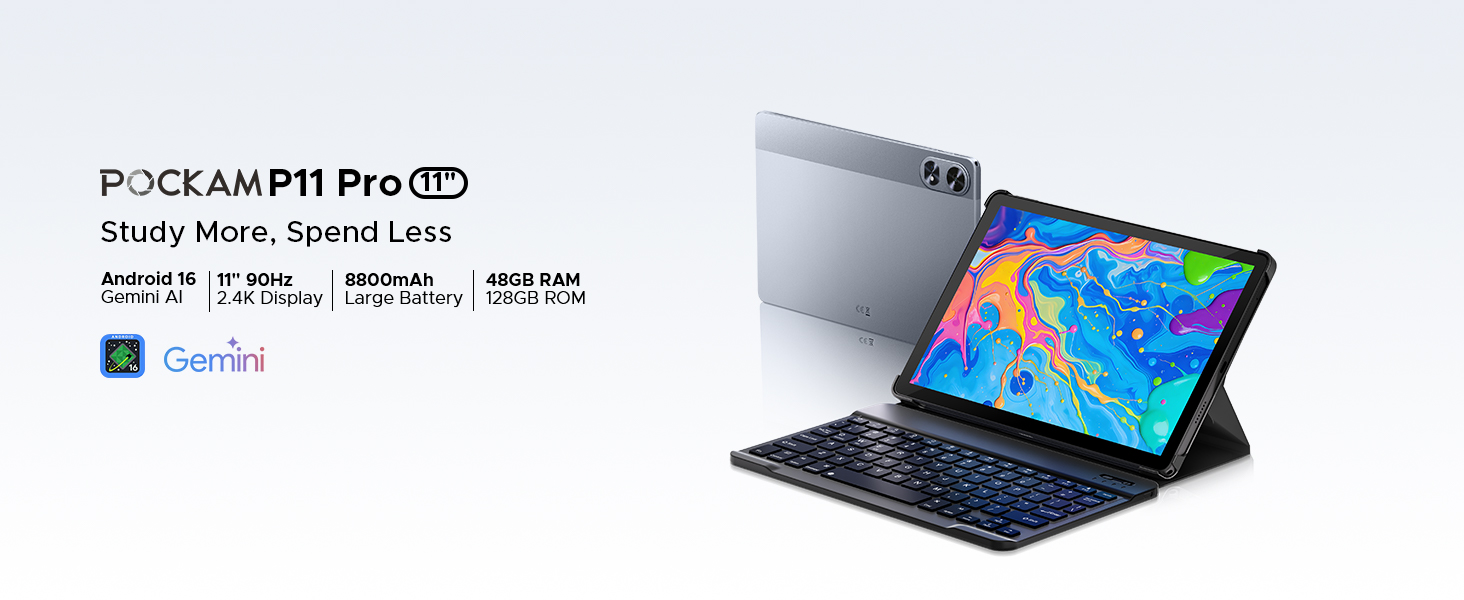 Watch POCKAM P11 Pro 11 inch Tablets Android 16 on Amazon Live
