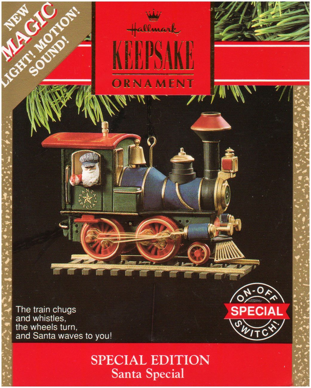 Hallmark 1991 Ornament Special Edition Santa Special