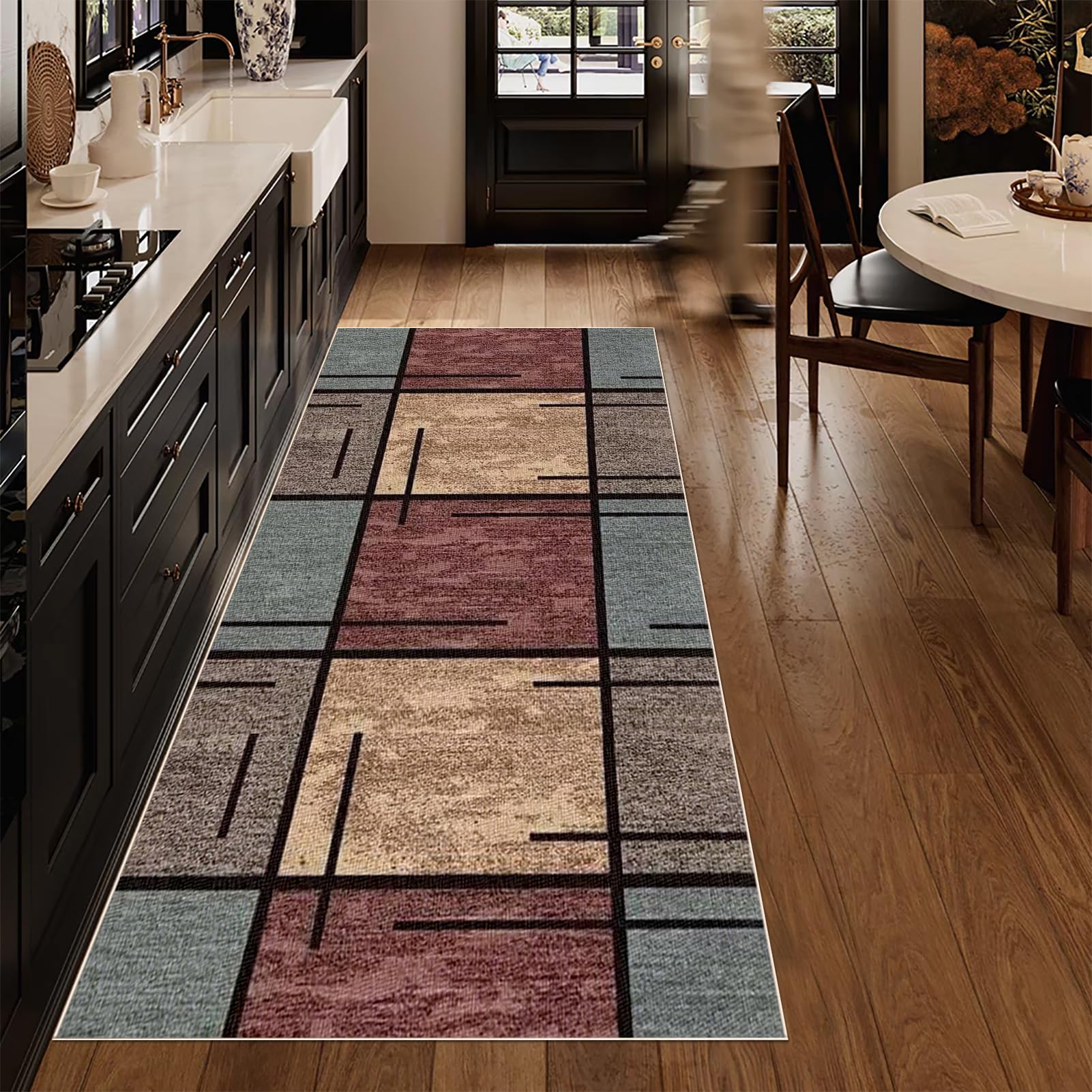 Tapis de Couloir Long Tapis de Cuisine Devant Evier Lavable Antiderapant 120 x 120 cm Tapis de Passage Couloir Paillasson Tapis Entree Interieur Tapis de Sol pour Couloir Cuisine Chambre Escalier Tapis de Couloir Long Tapis de Cuisine Devant Evier Lavable Antiderapant 120 x 120 cm Tapis de Passage Couloir Paillasson Tapis Entree Interieur Tapis de Sol pour Couloir Cuisine Chambre Escalier