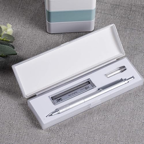 Miniatura 5 de Mr. Pen - Lápiz mecánico de 0.028 in con estuche, lápices de dibujo de metal