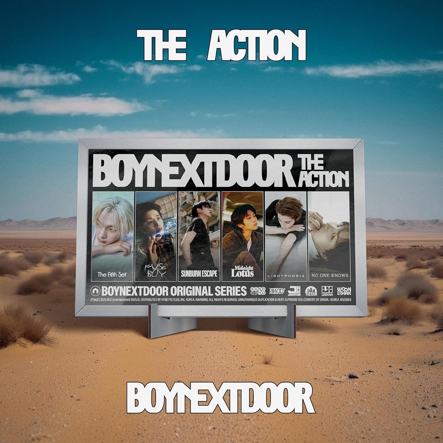 BOYNEXTDOOR テサン withfans yzy THE ACTION The Action (Play ver.) (SIGNED) - BOYNEXTDOOR OFFICIAL STORE