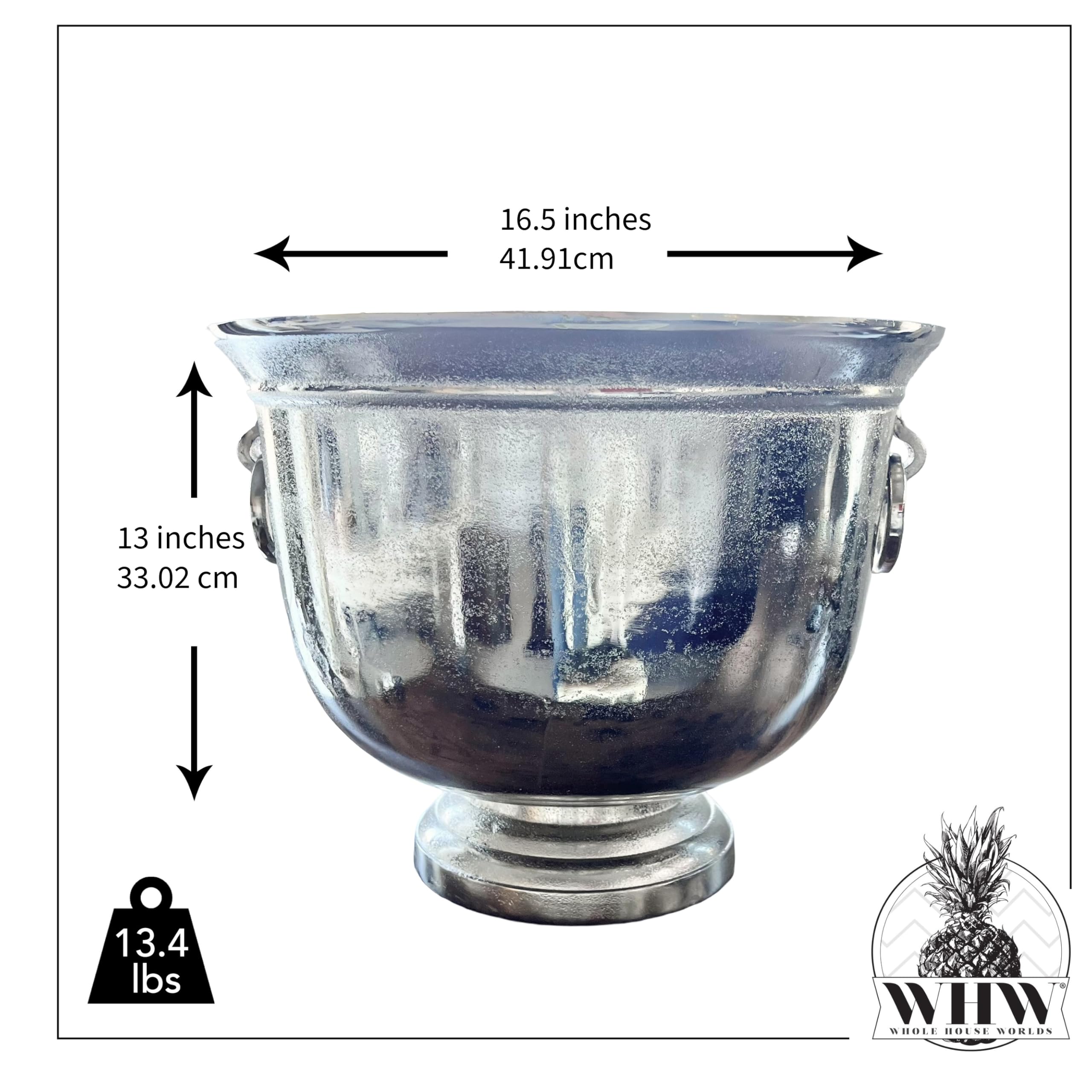 WHW Whole House Worlds Oversized Luxury Champagne Bucket with Old World  Panache, 17.75 Inches, (45 cm) Grand Hotel Collection : Buy Online at Best  Price in KSA - Souq is now Amazon.sa: Home