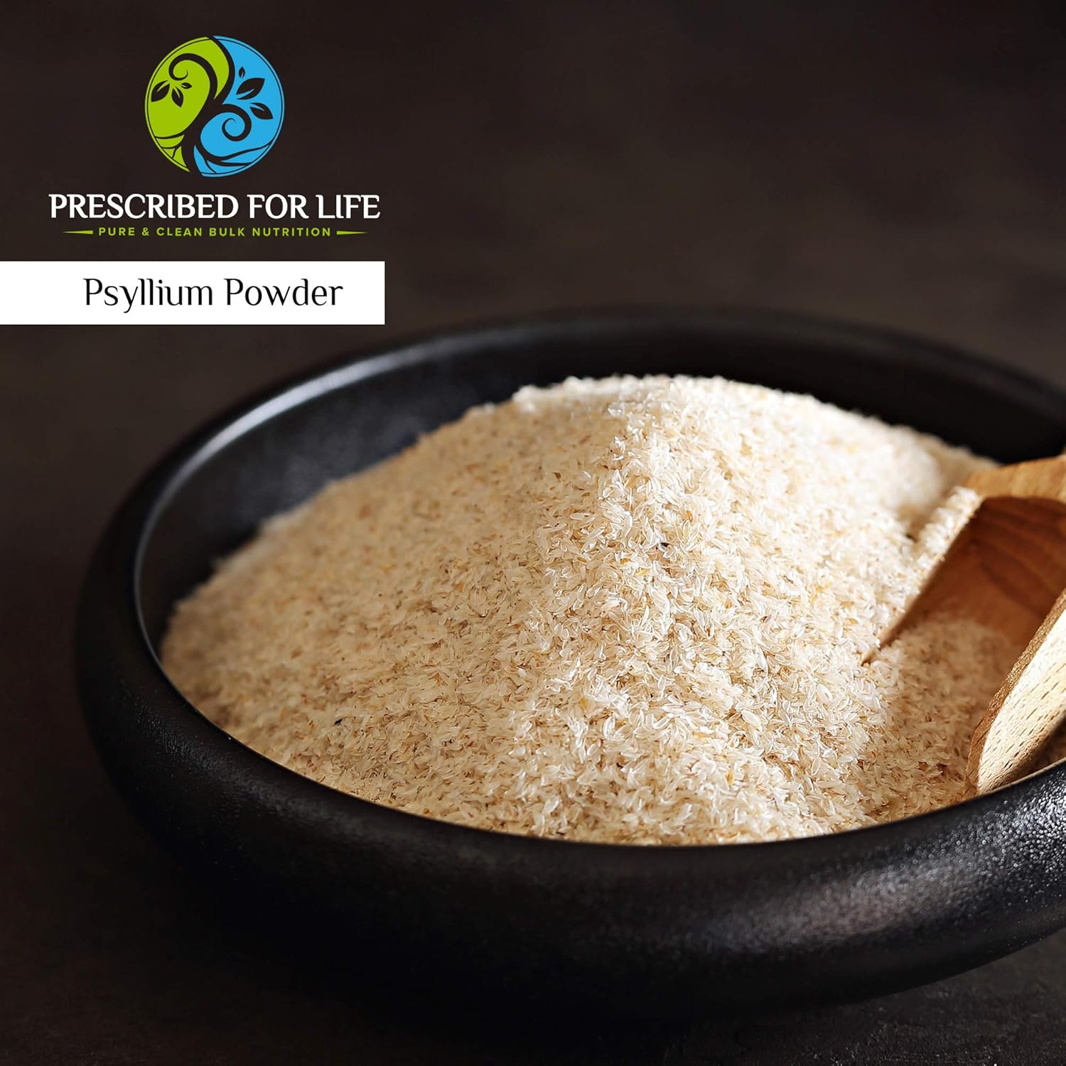 Prescribed For Life Psyllium Husk - Seed Husk Fine Powder (Plantago psyllium), 10 kg
