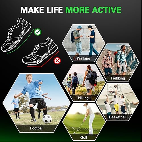 Miniatura 7 de Plantilla de fibra de carbono, plantillas para zapatos, fascitis plantar, plantillas para dolor de pies para dedos de césped, fracturas de pies,