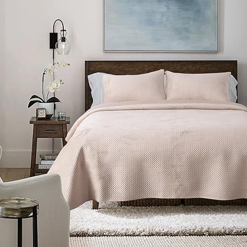 KASENTEX - Juego de colcha de felpa de terciopelo y poliéster, diseño lujoso, grandiosa, suave y cálido, lavable a máquina. Cubrecama.