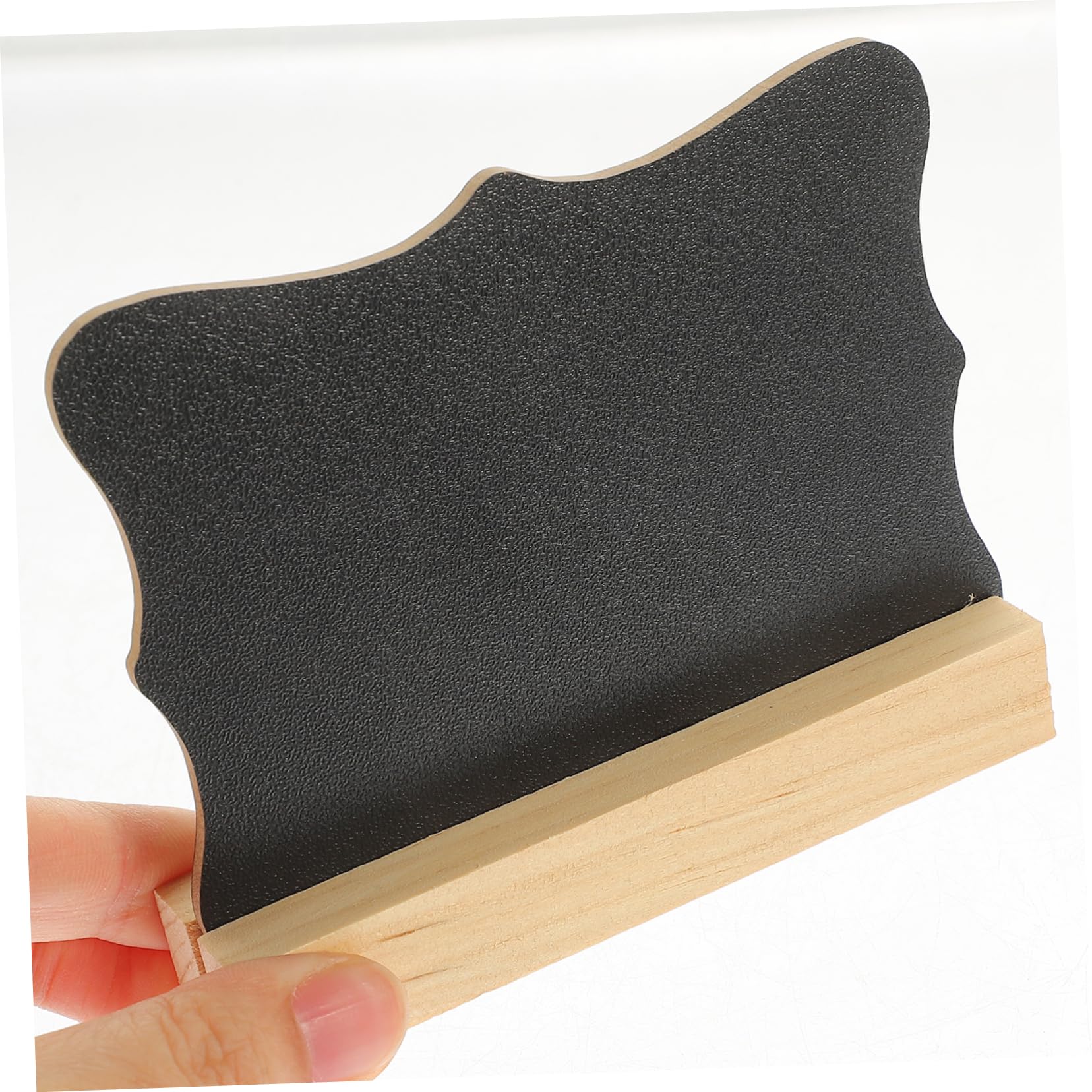 Operitacx 25pièces Mini Tableau De Panneaux Décoratifs Pour Événements Et Décoration De Table Ardoise Portable Avec Support Pour Messages Et Menus