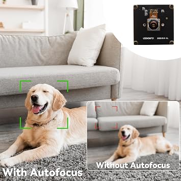 48MP Ultra HD Autofocus USB Camera 4K Video & 80006000 Still 70 No Distortion Lens for Lightburn Laser Engraver | Machine Vision | Embedded Systems