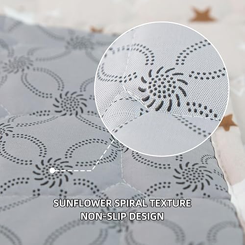 Miniatura 6 de Tapete acolchado para tienda de campaña para niños, tapete antideslizante para actividades para bebés, tapete de juego tipi para bebés pequeños